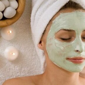 Masque facial crémeux